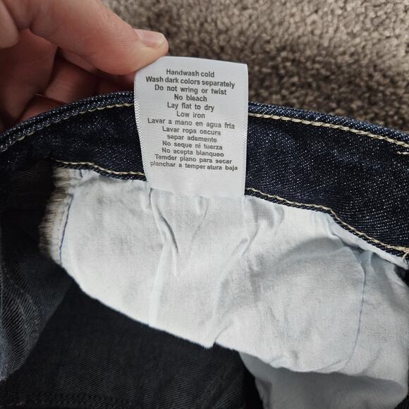 Judy Blue Jeans Womens 5 27 Dark Blue Mom Jean Fit Tapered Stretch High Rise - Picture 5 of 12